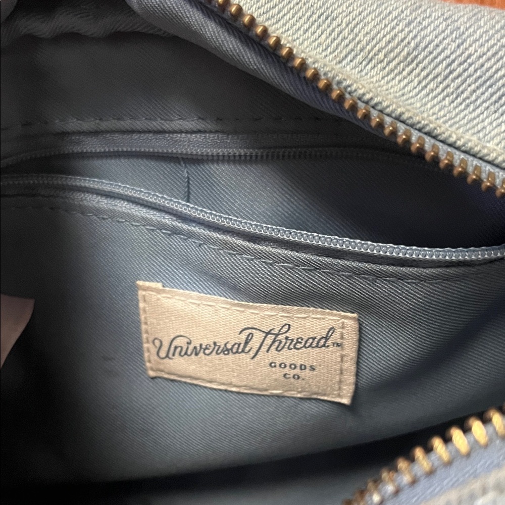 Universal Thread | Stylish | Denim Crossbody Bag | - image 2